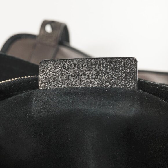 Yves Saint Laurent Small Muse Two Grey Leopard-Calf Hair 2-Way Top-Handle Bag - Picture 13 of 13